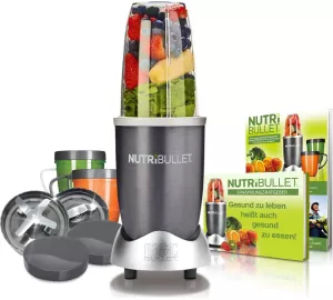NutriBullet NBR-1240M Extraktor-Basis-Set in silber von NutriBullet