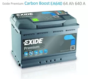 Exide Premium Carbon Boost EA640 von Exide
