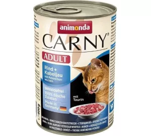 Animonda Carny Adult Rind + Kabeljau mit Petersilienwurzeln von animonda