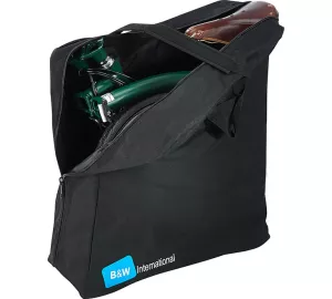 B & W International Foldon Bag in schwarz von B&W International