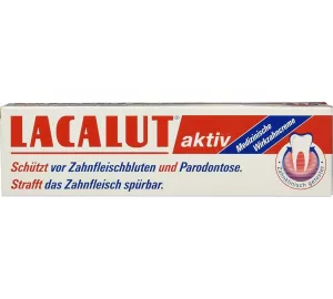 Lacalut Aktiv Zahncreme in weiß von Lacalut
