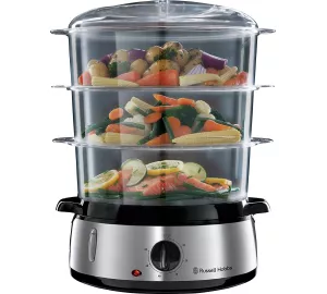 Russell Hobbs Cook@Home Dampfgarer 19270-56 in schwarz von Russell Hobbs