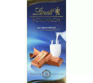 Lindt Vollmilch aus Alpenvollmilch in braun von Lindt