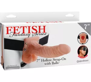 Pipedream Fetish Fantasy Series - Vibrating Hollow Strap-On von Pipedream