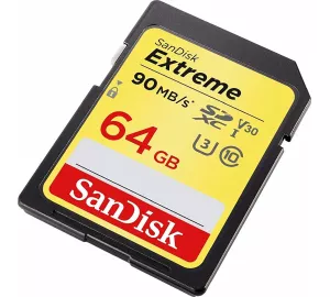 SanDisk Extreme SDXC UHS-1 U3 V30 Class 10 (64 GB) von SanDisk