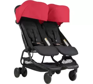 Mountain Buggy Nano Duo (Modell 2018) in rot von mountain buggy