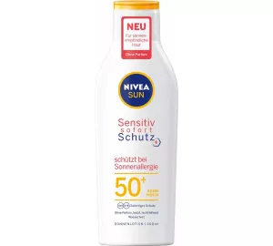 Nivea Sun Sensitiv Sofortschutz bei Sonnenallergie LSF 50+ von NIVEA
