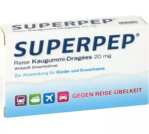 Hermes Arzneimittel Superpep Kaugummi-Dragees von HERMES ARZNEIMITTEL