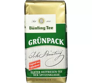 Bünting Grünpack Ostfriesen-Tee von Bünting Tee