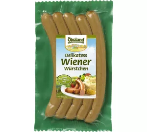 Ökoland Delikatess Wiener Würstchen von Ökoland
