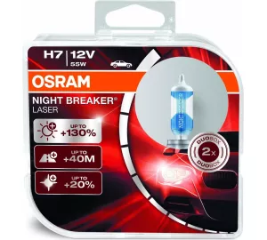 Osram Night Breaker Laser H7 +130% von Osram