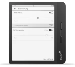 tolino vision 5 in schwarz von tolino