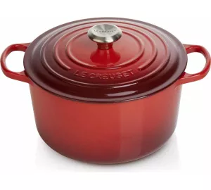 Le Creuset Signature Bräter rund hoch von Le Creuset