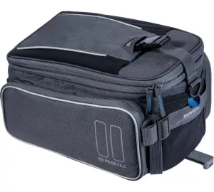 Basil Gepäckträgertasche Sport Design in schwarz von Basil