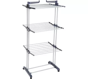 AmazonBasics Turm-Wäscheständer für Innen in grau von Amazon