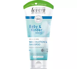 Lavera Baby & Kinder Sensitiv Waschlotion & Shampoo von lavera
