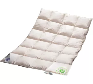 VitaSchlaf Bio Luxe KBA Gänse Daunendecke W6 (extra warm) von Vitaschlaf