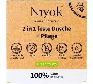 Niyok 2 in 1 feste Dusche + Pflege - Green touch von Niyok