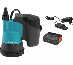 Gardena Akku-Klarwasser-Tauchpumpe 2000/2 18V P4A von GARDENA