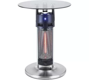 Suntec Heat Patio 1200 (Glastisch) in silber von Suntec Wellness