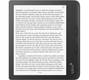tolino vision 6 in schwarz von tolino