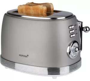 Korona 21667 Retro Toaster in rot von KORONA