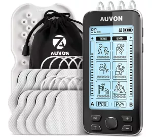Auvon 4 Kanäle TENS Gerät 24 Modi von AUVON