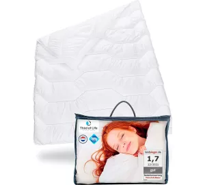 Third of Life Ganzjahresdecke Blanco von Third of Life