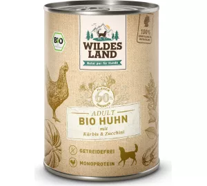 Wildes Land Bio Adult Huhn mit Kürbis & Zucchini von Wildes Land