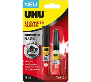 Uhu Sekundenkleber Plastik von UHU