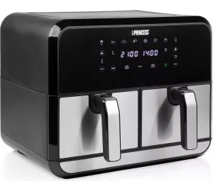 Princess Heißluftfritteuse mit Doppelkammer (182074) von Princess