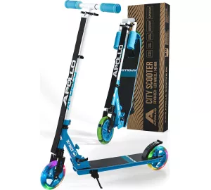 Apollo City Scooter Skyracer LED in schwarz von Apollo