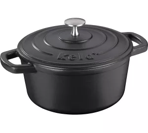 KELA Calido Bräter; 2,5l; rund in grau von Kela