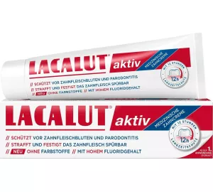 Lacalut Aktiv Zahncreme (ohne Farbstoffe) von Lacalut
