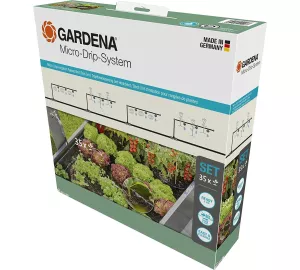 Gardena Tropfbewässerung Set Hochbeet/Beet (35 Pflanzen) von GARDENA