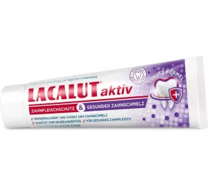 Lacalut Aktiv Zahnfleischschutz & Gesunder Zahnschmelz in weiß von Dr. Theiss Naturwaren