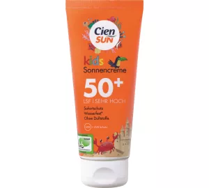 Lidl / Cien Sun Kids Sonnencreme 50+, ohne Duftstoffe von Cien