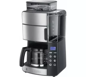 Die besten Kaffeemaschinen mit Mahlwerk | Test 06/2026 von Russell Hobbs