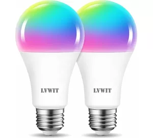 LVWIT E27 LED WiFi Smart Lampe A70 von LVWIT