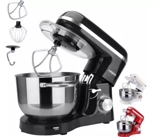 Arebos Küchenmaschine 1500W in rot von AREBOS