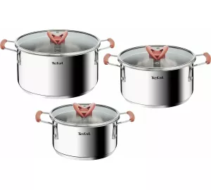 Tefal Opti Space 6-teiliges Kochtopf-Set G720S6 von Tefal