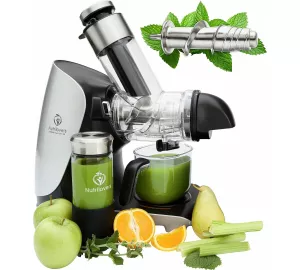 Nutrilovers Green-Press Max Edelstahl von Nutrilovers