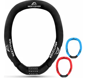 Nextcover Fahrradschloss mit Zahlencode 90 cm von Nextcover