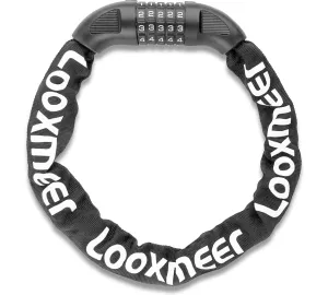 Looxmeer Kettenschloss mit Zahlencode 90 cm von Looxmeer