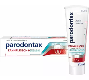 Parodontax Zahnfleisch plus Sensitivität und frischer Atem in weiß von Parodontax
