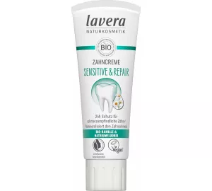 Lavera Sensitive und Repair in weiß von lavera