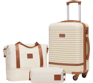 Coolife 3-teiliges Handgepäck-Set von COOLIFE