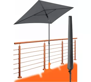4smile Sonnenschirm Balkon SunnyShade Plus (200 x 125 cm) von 4smile