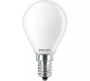 Philips LED Classic E14 Tropfenform 4,3 W Warmweiß von Philips