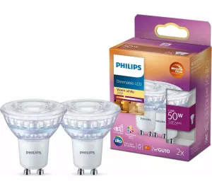 Philips LED Classic GU10 3,8 W Warm Glow von Philips